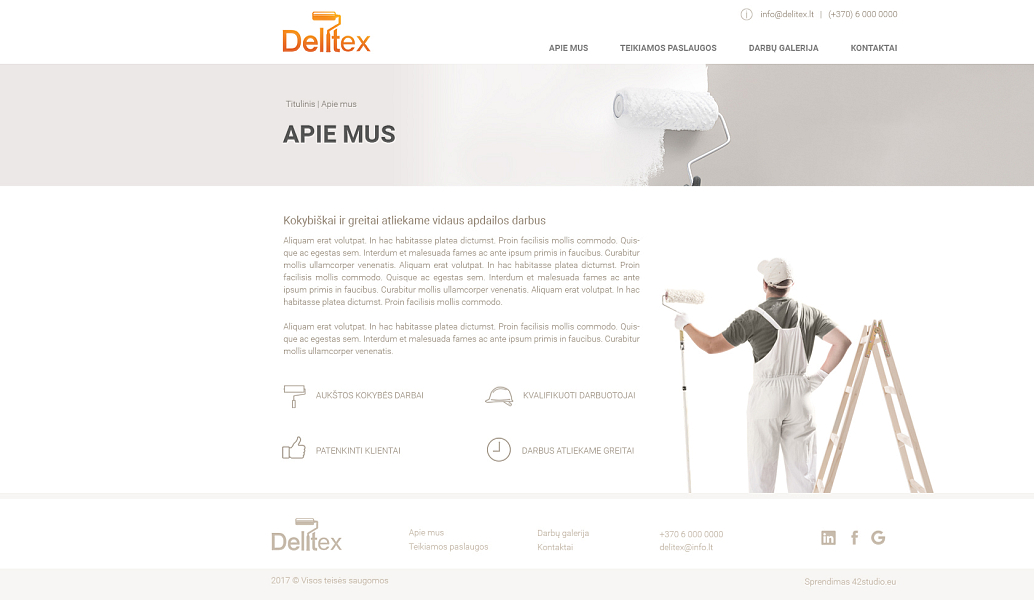 Delitex Apie mus